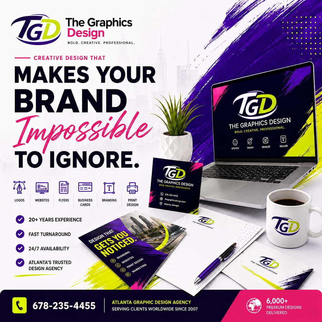 Atlanta business card stationery and professional branding design services